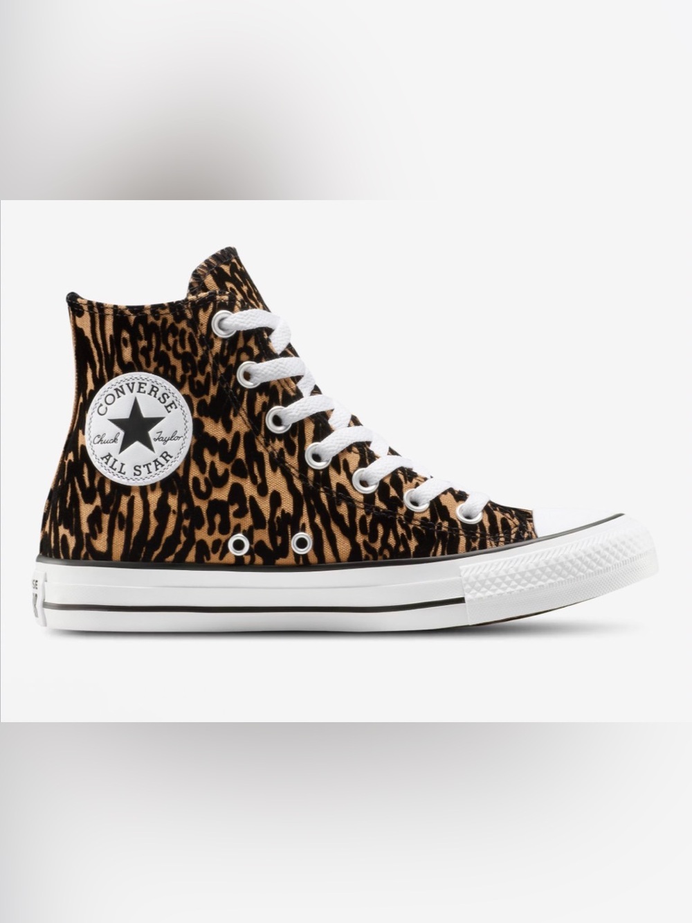 NWOB Converse Chuck Taylor All Star Animal Print High-Top Sneaker Size M8 W10